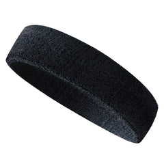 Cotton Sport Headband Non slip Elastic Sweatband