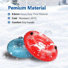 Inflatable Skiing Ring Skiing Pad Winter Outdoor Sports 47inch 55inch