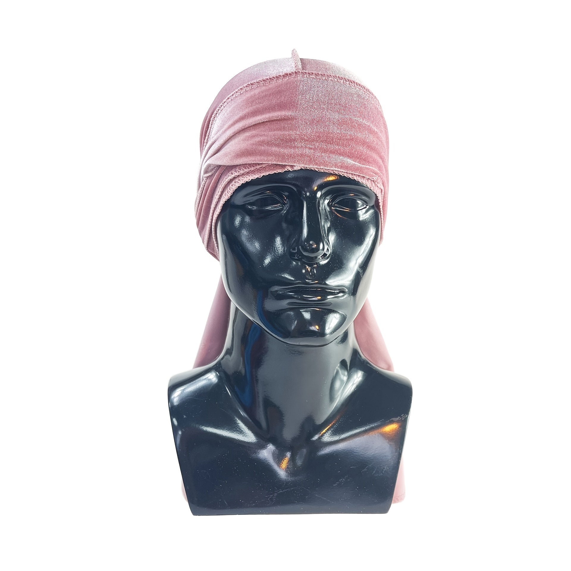 Corduroy Elastic Turban Solid Hijab Hat Head Wrap Head Scarf