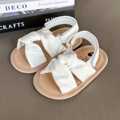 Comfy Baby Girls Sandals Lightweight Non Slip Walking Shoes For Infants