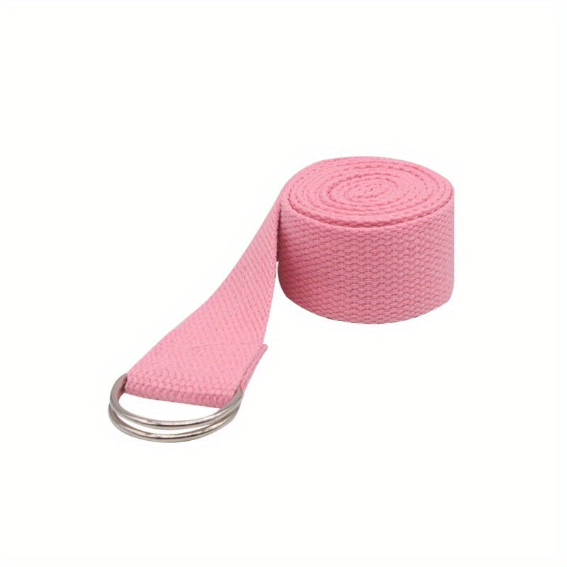 Yoga Strap Adjustable D-ring Buckle Pilates Stretching