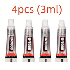 4pcs B7000 3ml Waterproof Strong Glue For DIY Jewelry Crafts