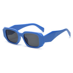 Stylish Punk Rectangular Sunglasses UV Protection Outdoor Travel Eyewear