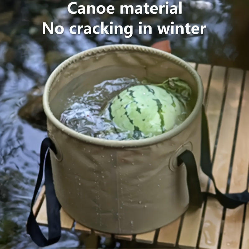 Portable Folding Water Bucket for Outdoor Car and Vegetable Washing