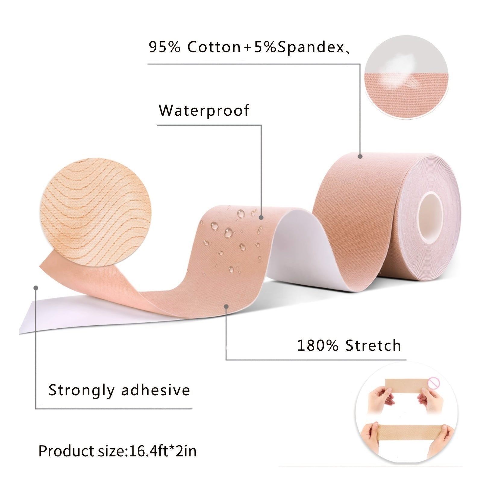 Waterproof Nipple Bra Stickers Push Up Tape Women Lingerie