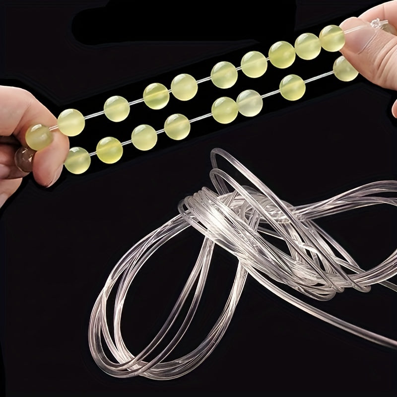 5mm Transparent Crystal Elastic Rope Cord Beads for DIY