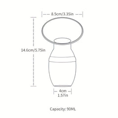 Silicone Breast Pump With Scale Visible Volume