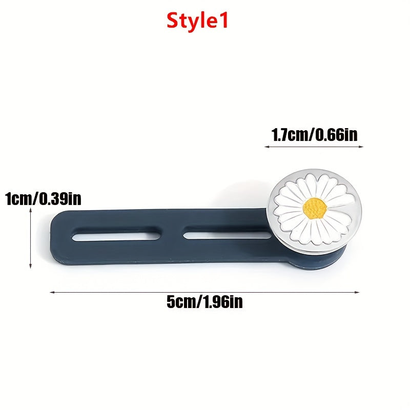 4pcs Metal Button Extender For Jeans Sewing Adjustable Waist Extend