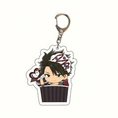 Cartoon Keychain Pendant Anime Figure Key Chain Pendant Bag Accessories
