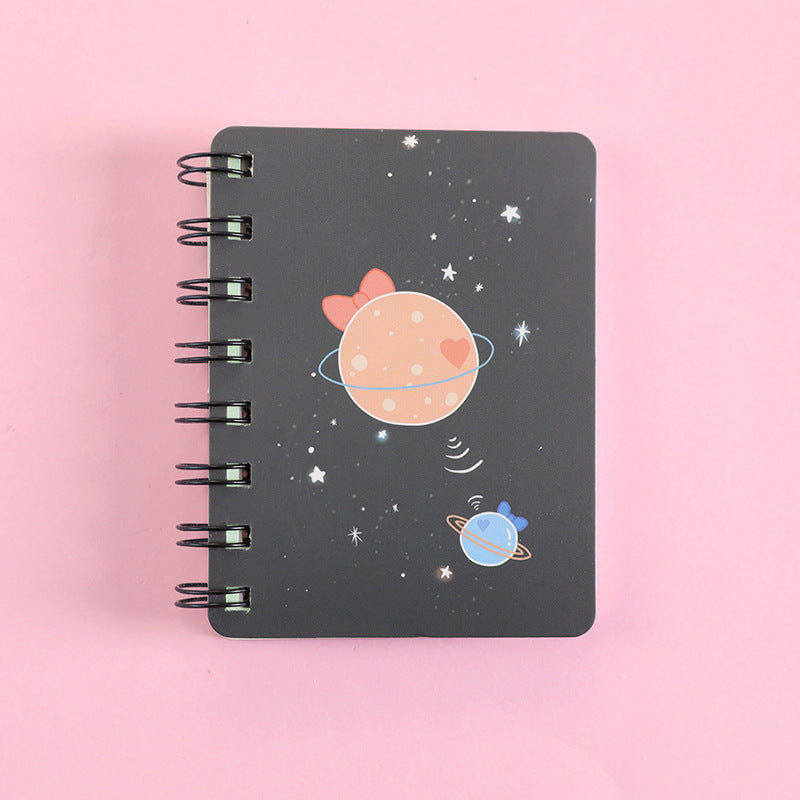 Fantasy Planet Spiral Notebook