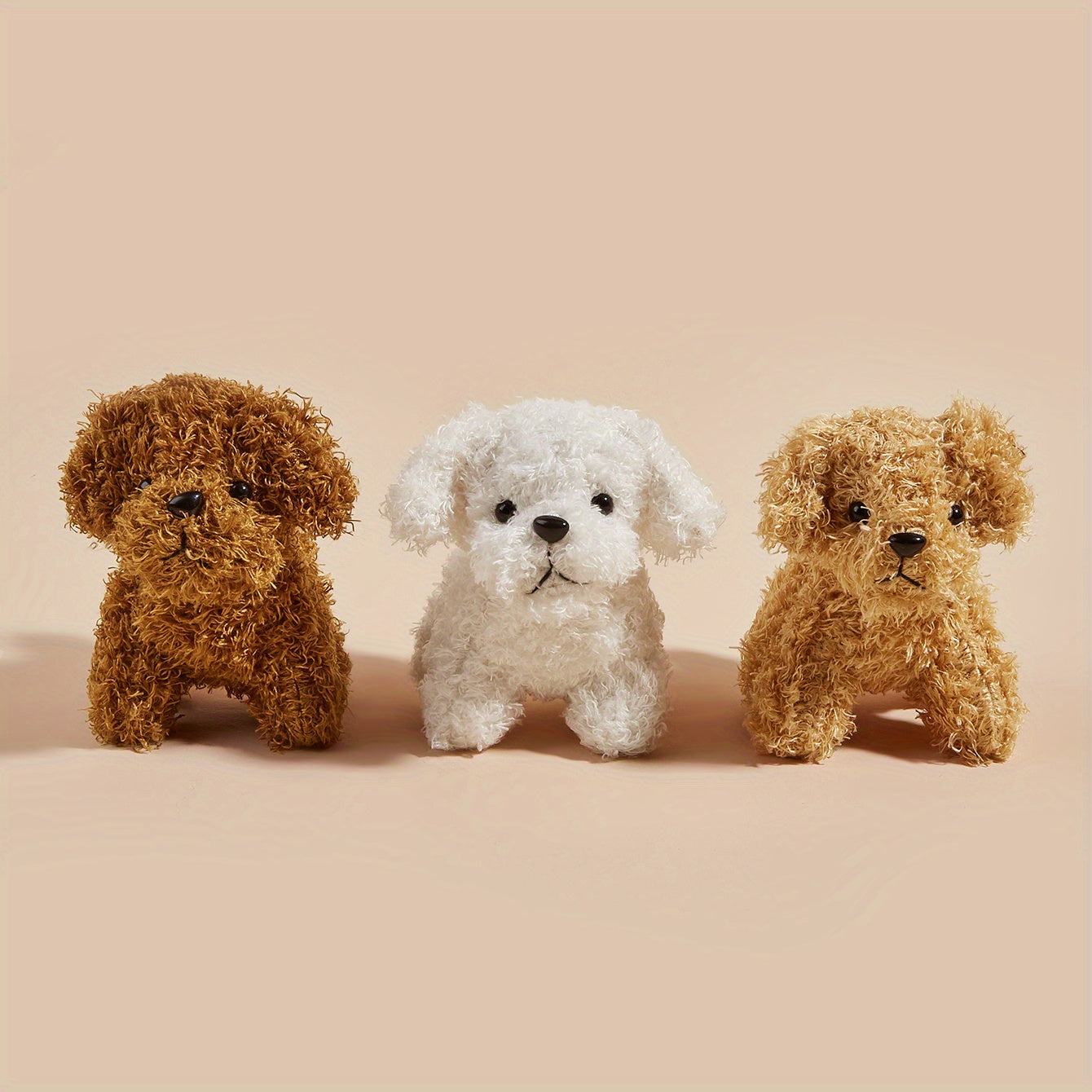 Interactive Dog Shaped Plush Toy for Pet Entertainment