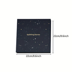 Galaxy Ledger Book Set Student Notebook Birthday Gift