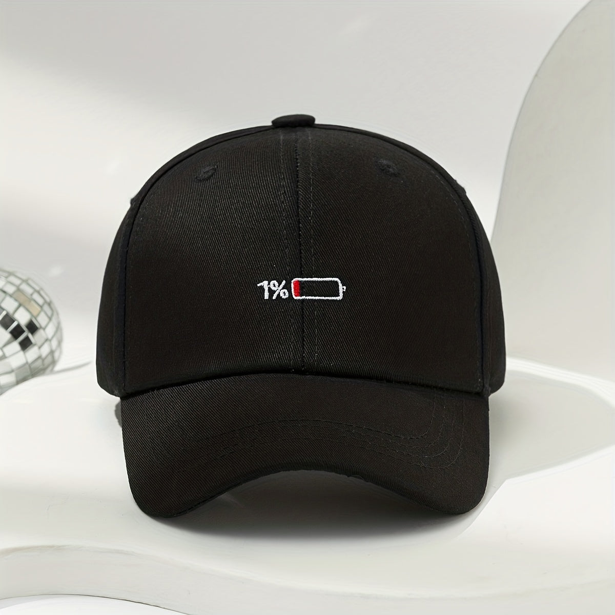 1pc Personalized Embroidered One Percent Baseball Cap