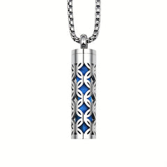 Aromatherapy Diffuser Necklace Stainless Steel Box Style