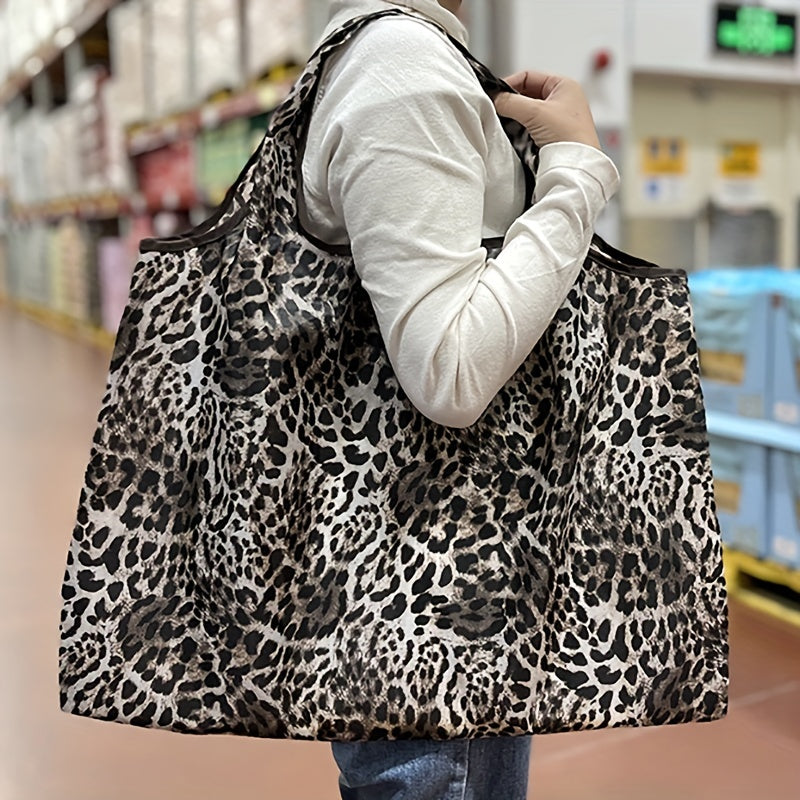 Cartoon Grocery Bags Large Capacity Foldable Washable Eco-Friendly