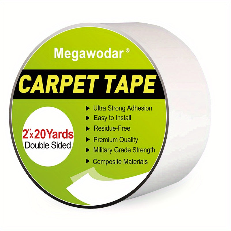 Heavy Duty Double Sided Carpet Tape 20 Yards Anti Slip Rug Grippers Tape