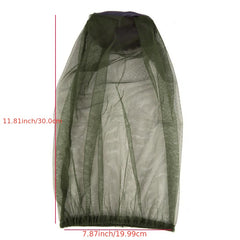 Fishing Cap Anti Mosquito Bug Insect Bee Net Mesh Head Face Mask Hat