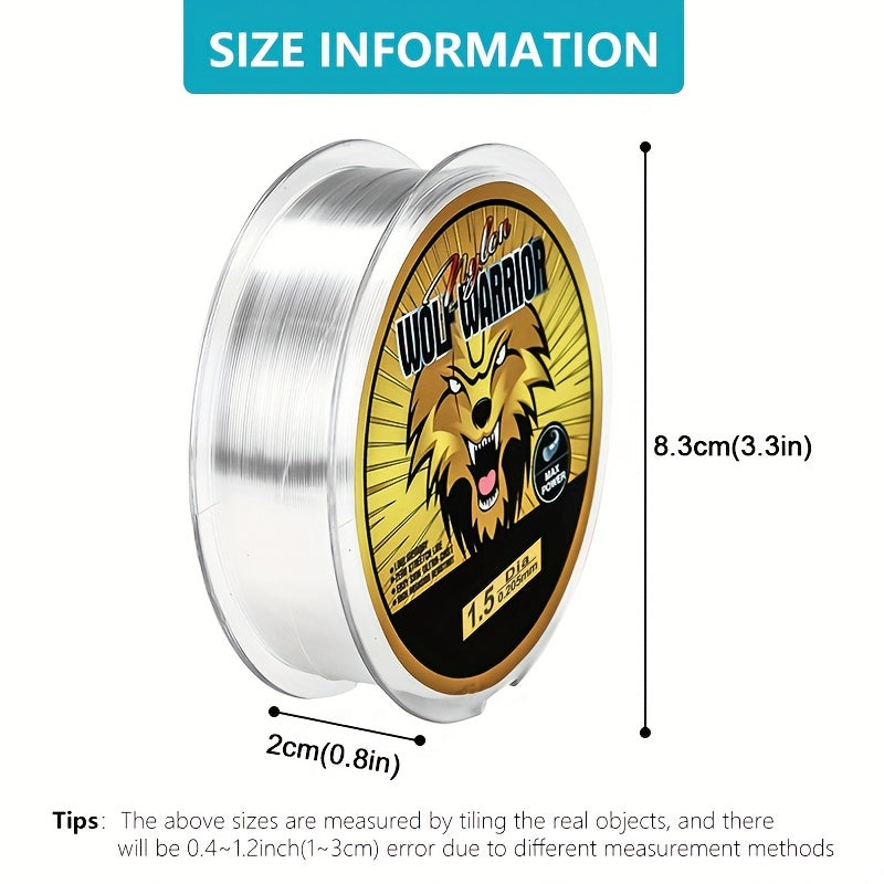100m Fluorocarbon Coated Nylon Fishing Line for Sea Pole