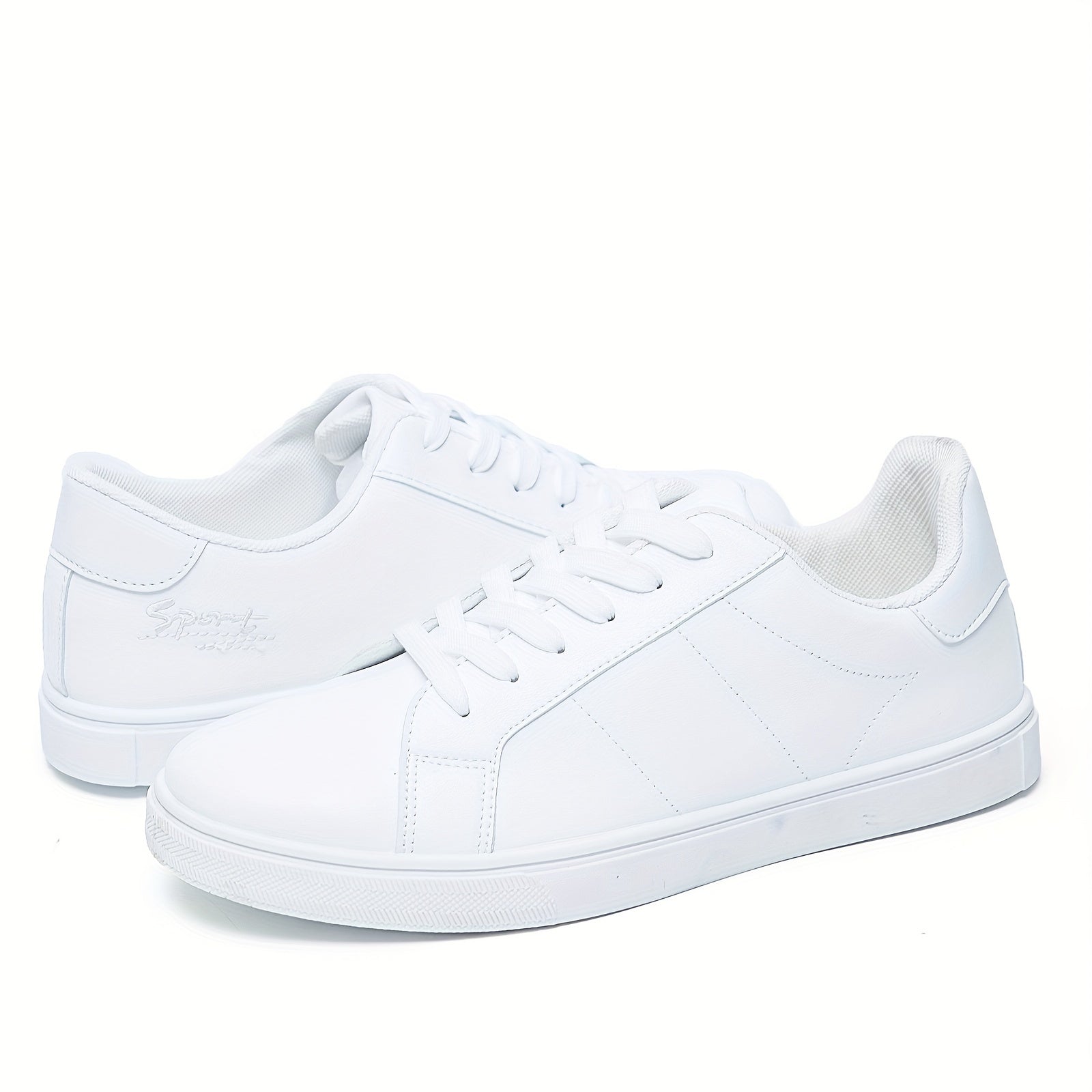 Men's Non slip Skate Shoes Casual Outdoor Lace up Walking Sneakers Flat Shoes
