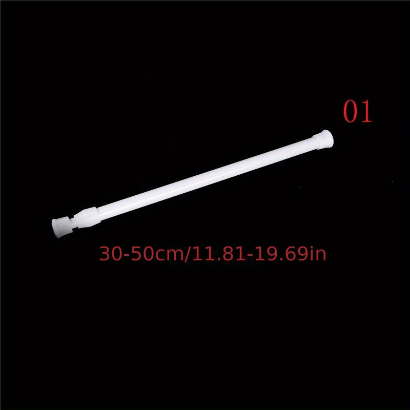 Adjustable Metal Curtain Rod for Bathroom and Shower