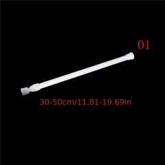 Adjustable Metal Curtain Rod for Bathroom and Shower