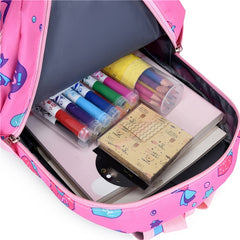 Kids Waterproof Backpack Mermaid Unicorn Kindergarten Lightweight Travel Bag