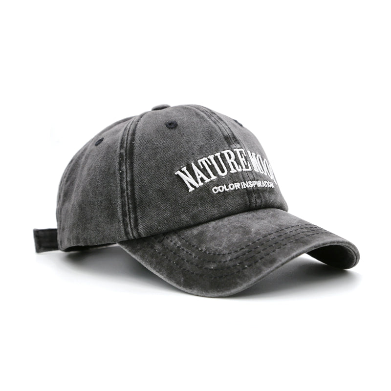 Solid Baseball Cap Vintage Hats Washed Distressed Dad Hat For Men Women