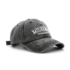Solid Baseball Cap Vintage Hats Washed Distressed Dad Hat For Men Women