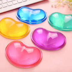 Transparent Silicone Mouse Pad Reduce Stress Improve Efficiency