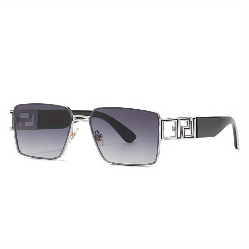Metal Frame Sunglasses Casual Gradient UV400