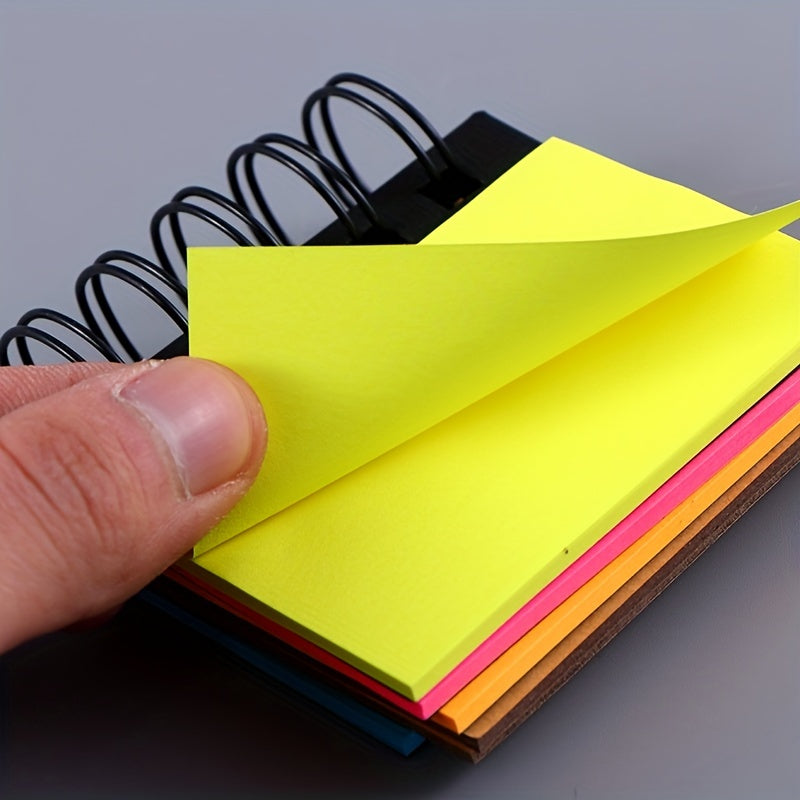 250 Sheets Pad Sticky Notes Combo Mini Coil Book Sticky Notes