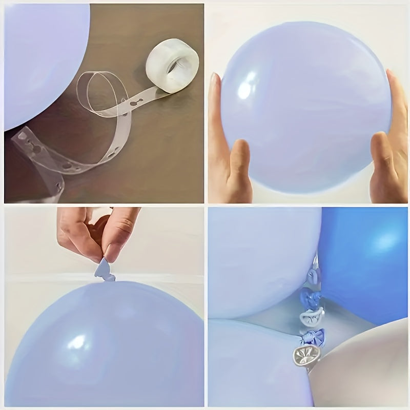 126pcs Silvery Latex Balloon Set Party Supplies Wedding Decoration