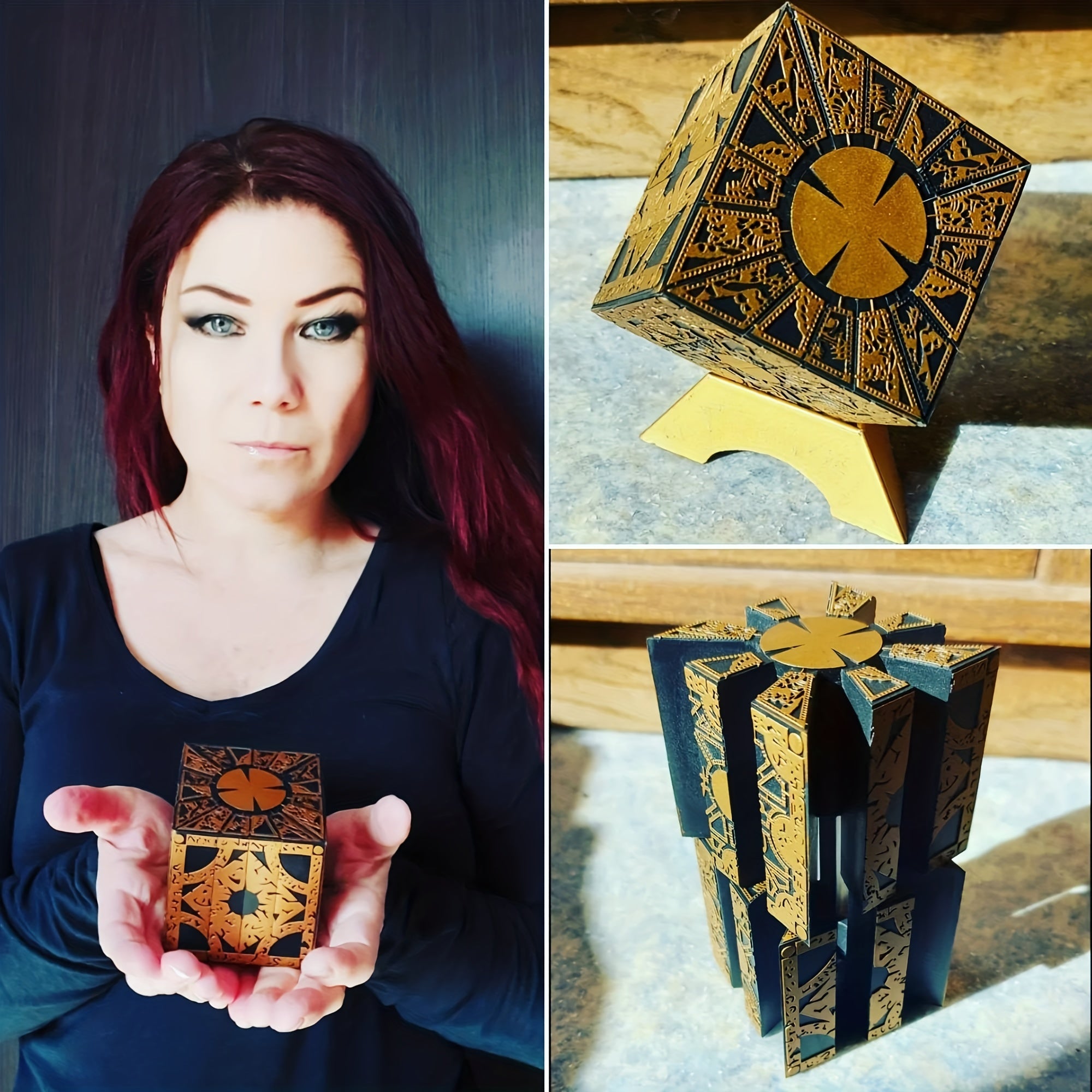 Detachable Puzzle Box Deformation Lock Box Halloween Christmas Gift