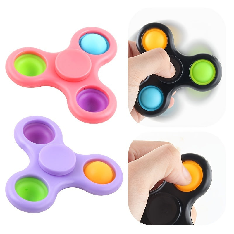 Children's Bubble Turntable Toy Sensory Decompression Rotary Toy