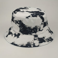 Tie Dye Fishermans Hat Vintage Casual Print Windproof Sunshade