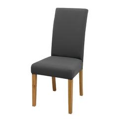 Solid Elastic Chair Slipcover Dining Chair Covers