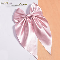 French Style Bow Hair Clips with Ribbon Hairpin for Girls