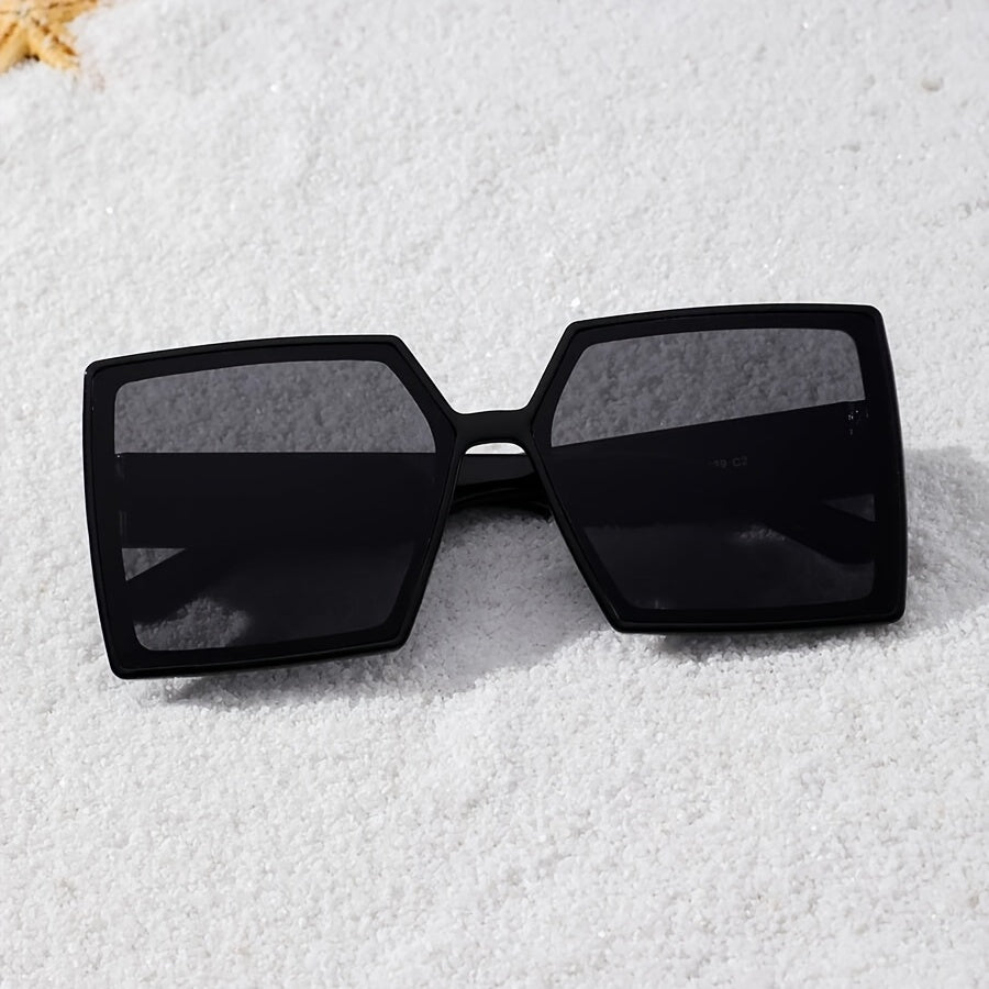 Square Large Frame Sunglasses in 2 Colors