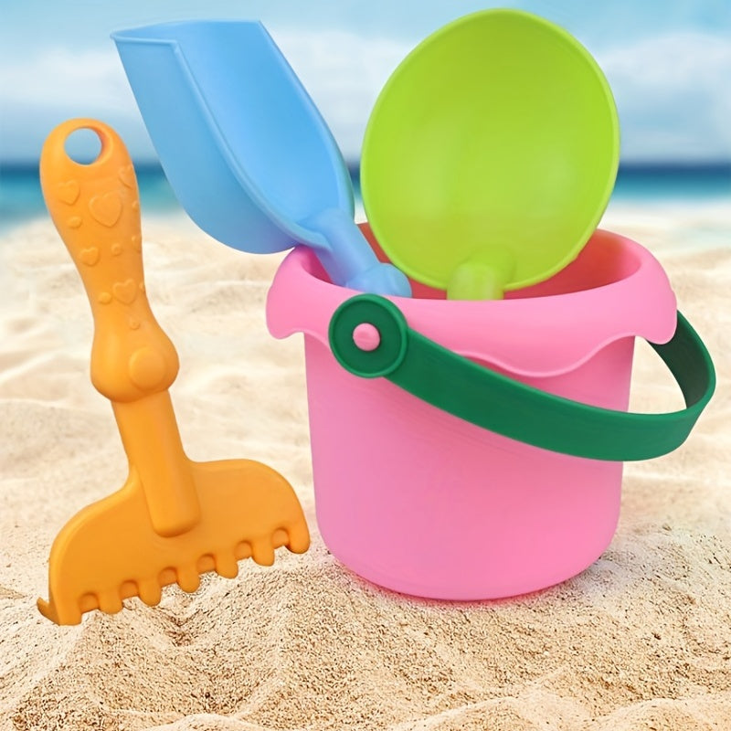 4pcs Beach Set Sand Toys for Toddler Boys Girls