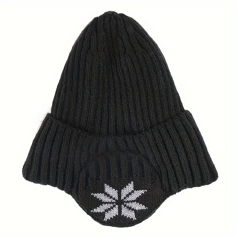 Men's Knitted Protective Hat for Winter