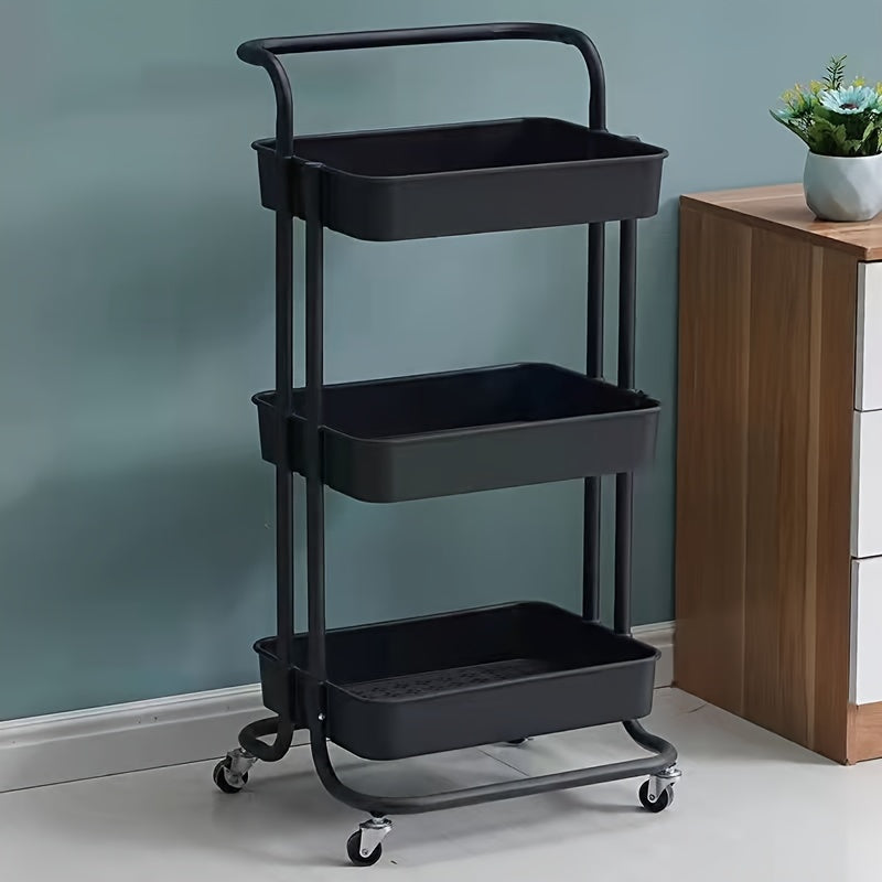 Multi-Tier Kitchen Shelves Beauty Salon Storage Rack