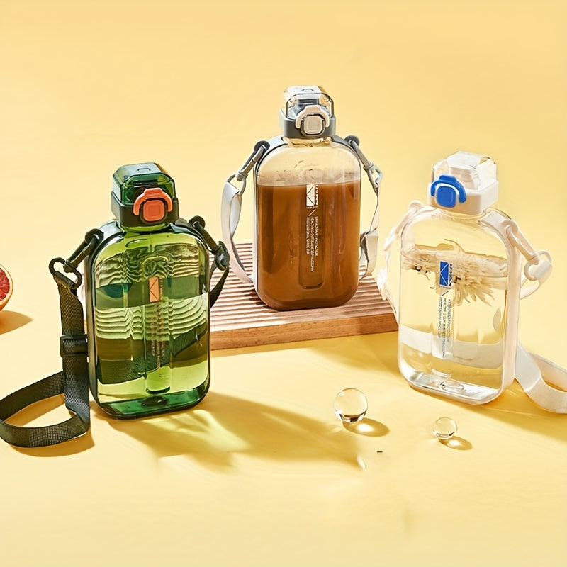 750ml Transparent Space Cup Fitness Water Bottle