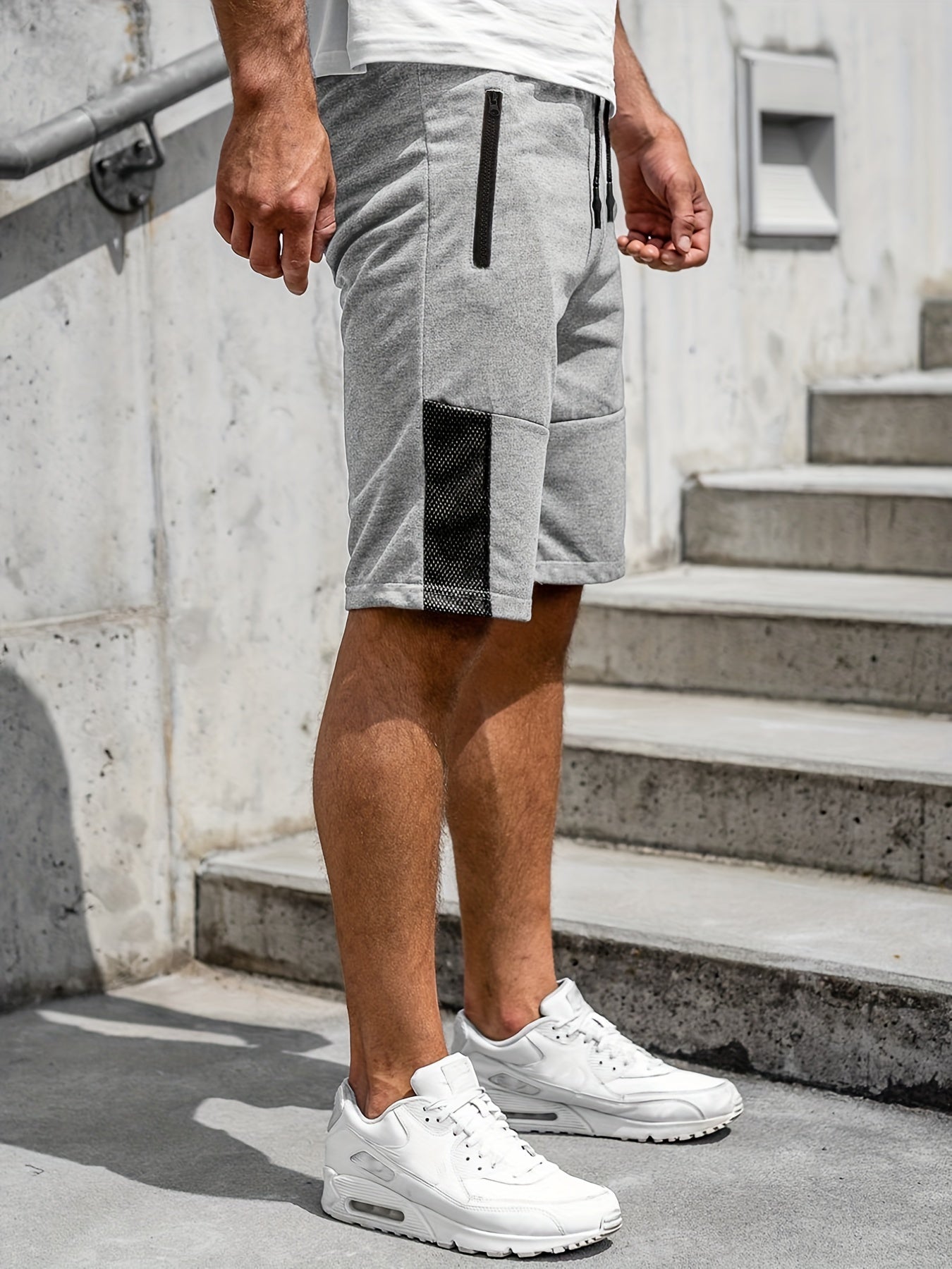 Men's Drawstring Casual Shorts - Summer Style