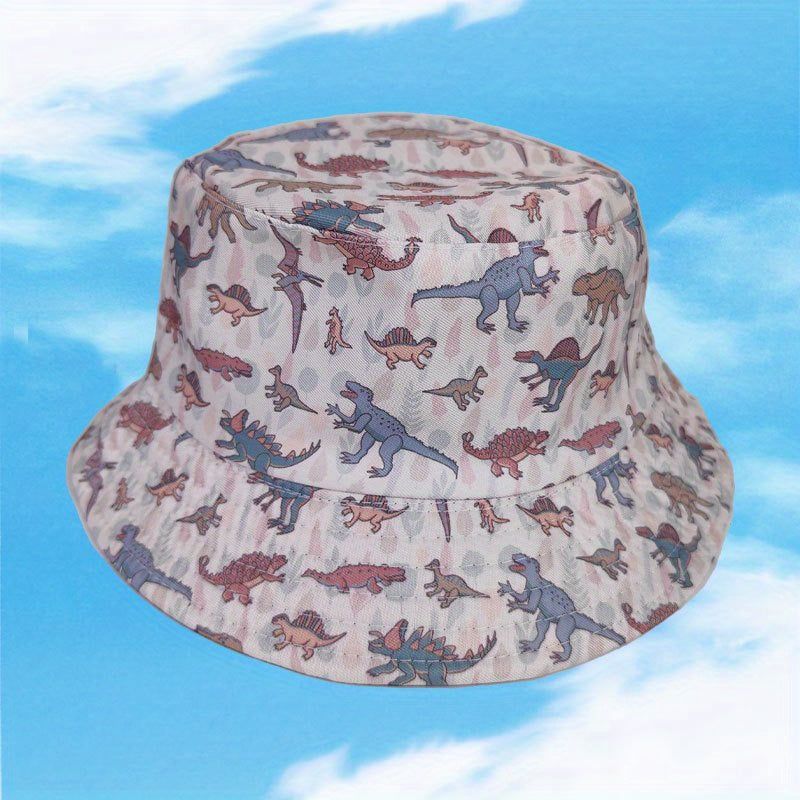 Dinosaur Bucket Hat for Outdoor Activity