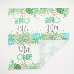 20pcs Wild One Napkins Jungle Safari 1st Birthday Party Supplies