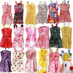 27pcs Mixed Colors DIY Doll Clothing Set for 11.5 Inch Dolls