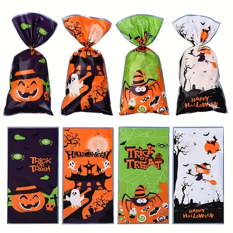 50pcs Halloween Candy Bag Creative Tote Bag Children's Gift Bag