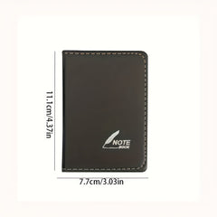 Mini Notepad Handbook Simulation Leather Crimping Notebook
