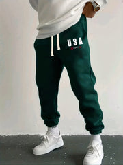 Men's Stylish Joggers with Drawstring Waist