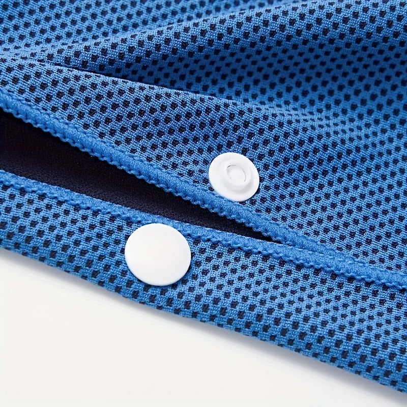 Cooling Towel Sport Hoodie Towel UV Protection Quick Drying Absorbent Towels